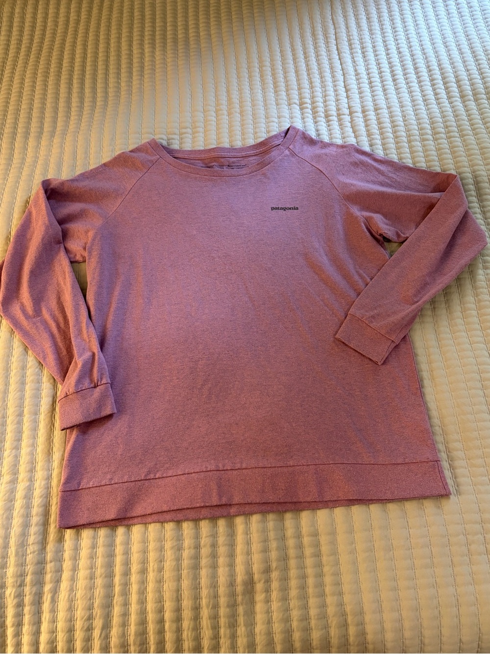 Patagonia Women's Long-Sleeved P-6 Logo Responsibili-Tee | Size L